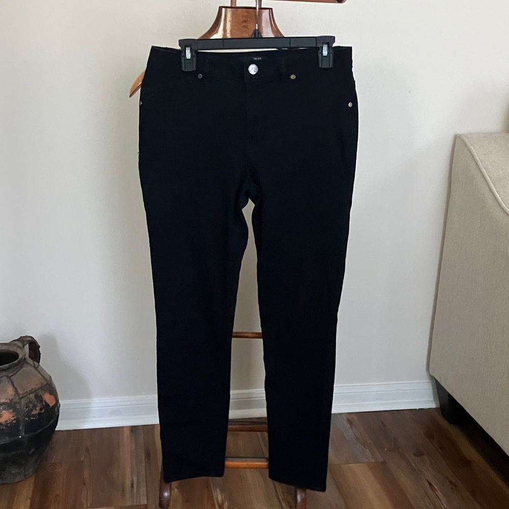 1822 Denim Women's Black Skinny Jeans